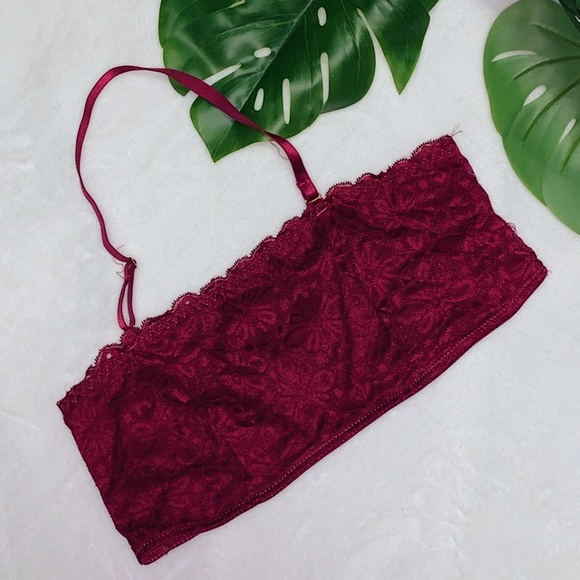 Dark fuchsia Bralette - Picture 1 of 6